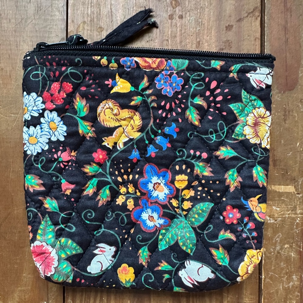 Vera Bradley small cosmetic bag